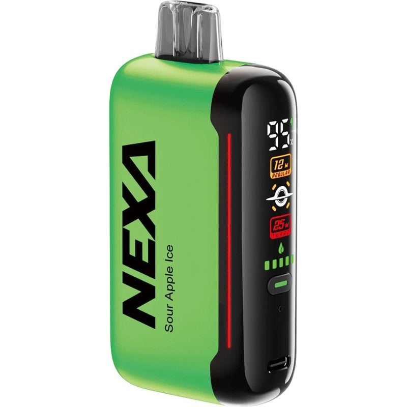 Sour Apple Ice Disposable Vape - Nexa N20000